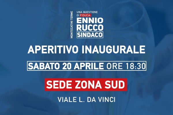 Inaugurazione nuova sede elettorale zona sud