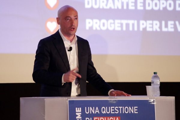 In 400 all'Imperiale, grande entusiasmo per il candidato Ennio Rucco: 
